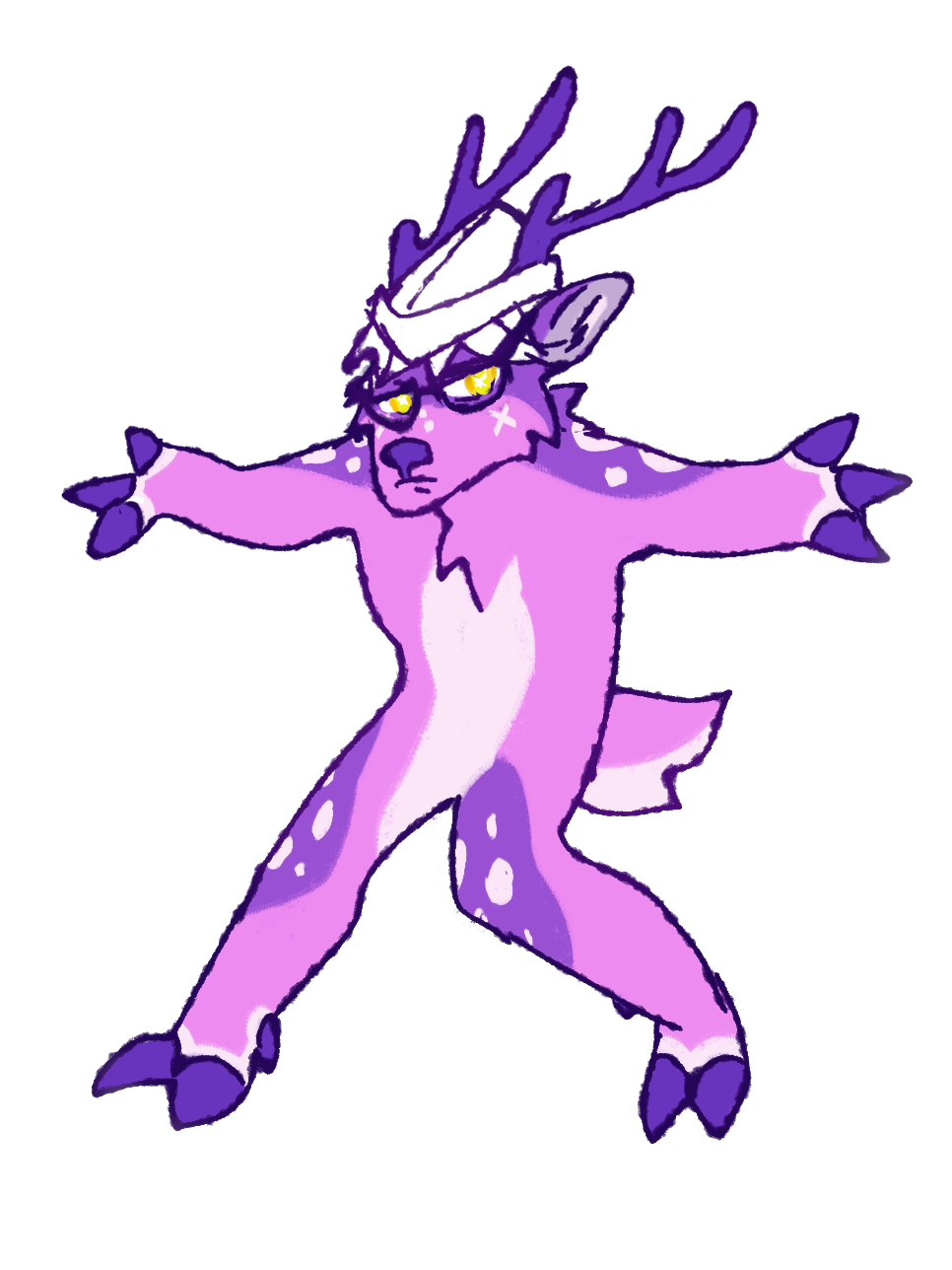 fursona swag stance.. - @meeplewafl (ig)